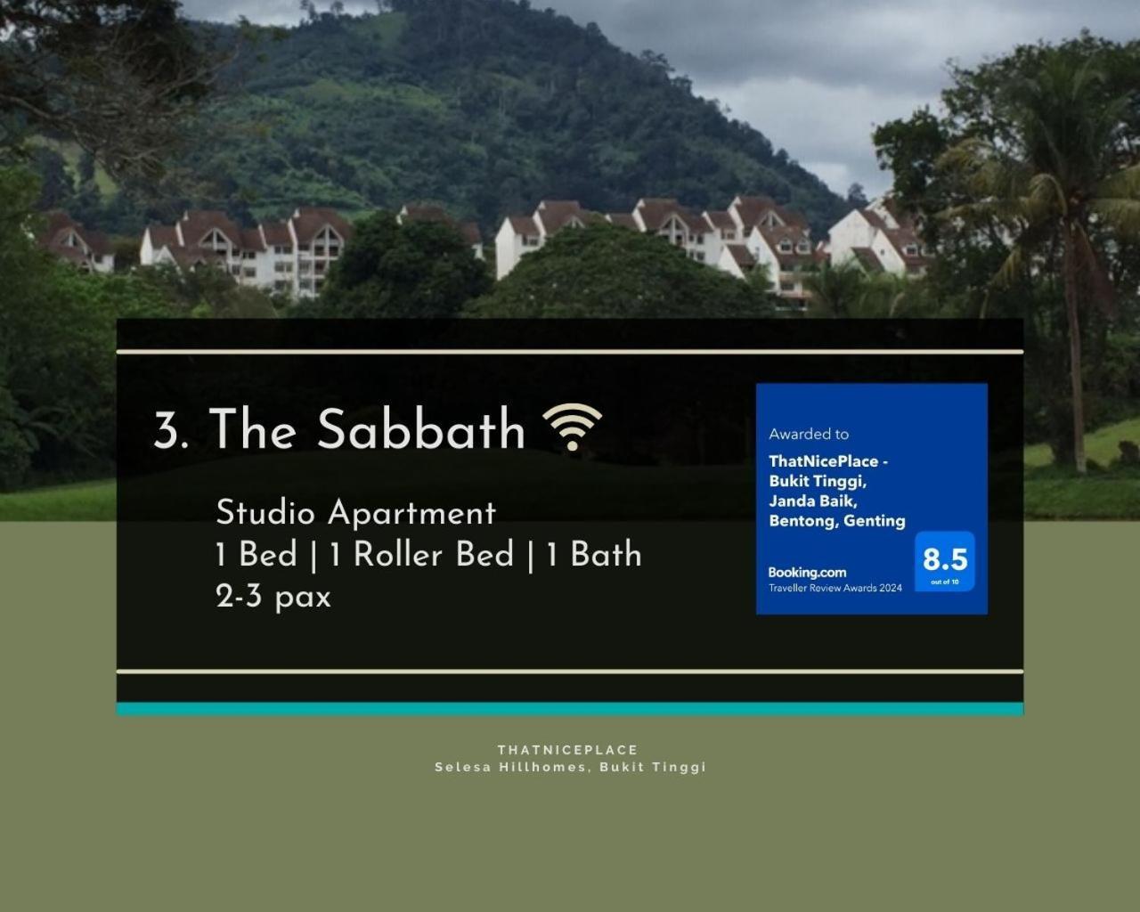 Thatniceplace - Bukit Tinggi, Janda Baik, Bentong, Genting Apartment *