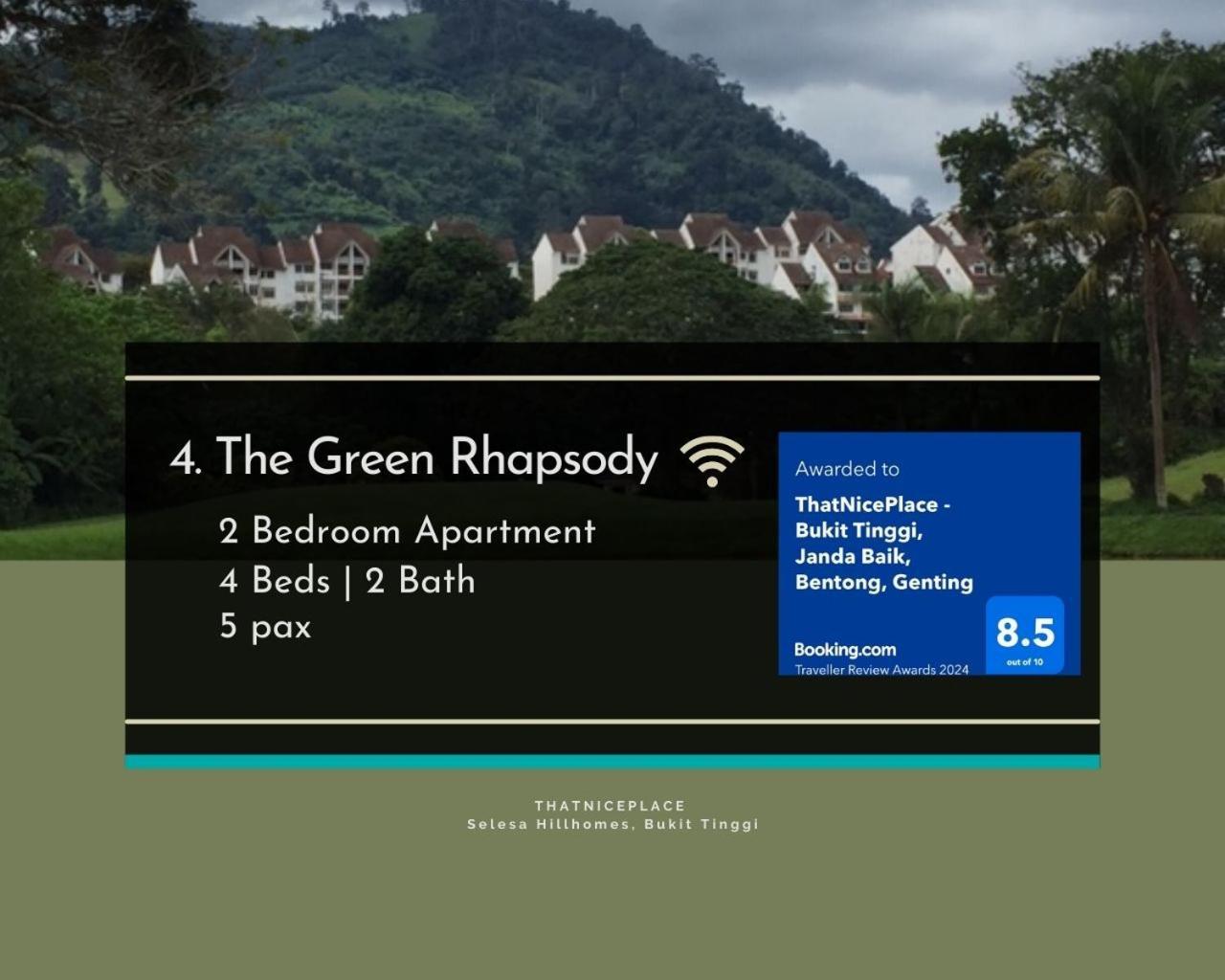 Thatniceplace - Bukit Tinggi, Janda Baik, Bentong, Genting Apartment